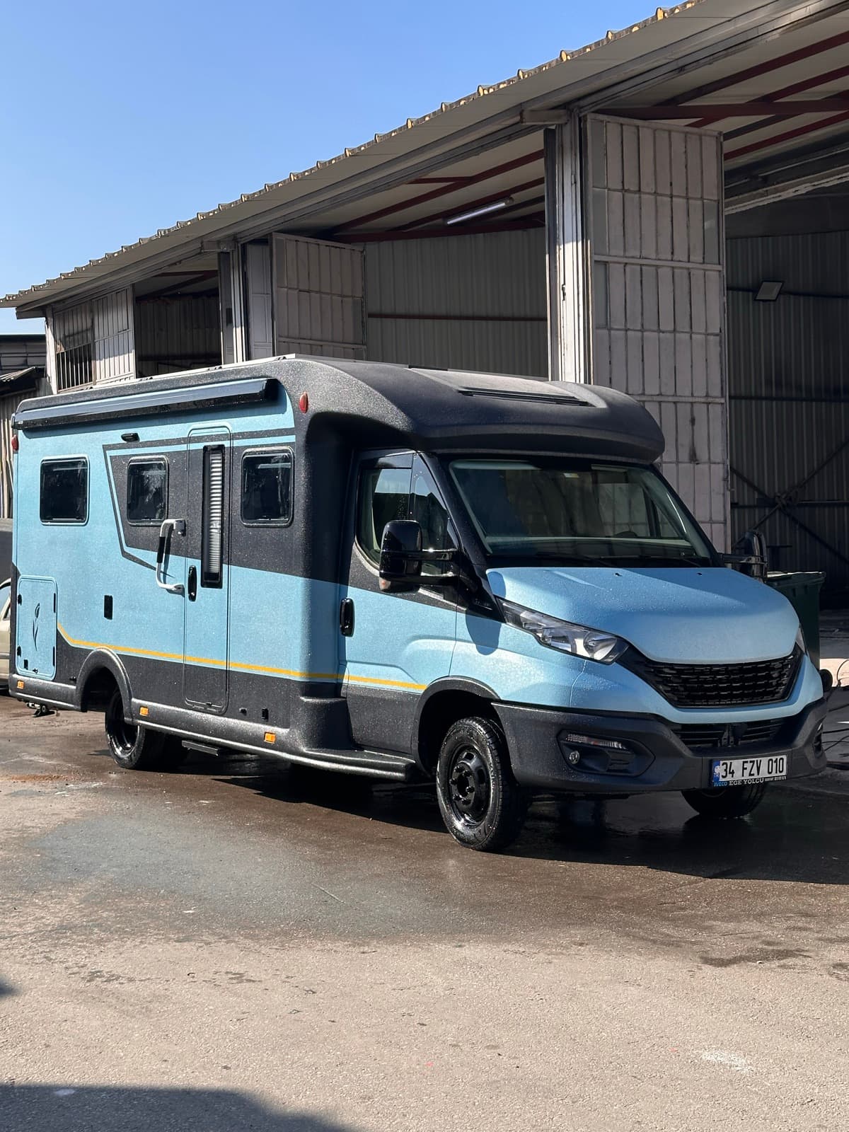 Karavan kaplama çalışması 3