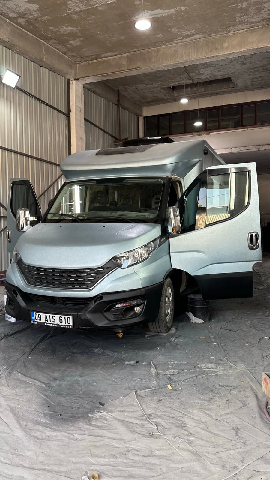 Karavan kaplama çalışması 8